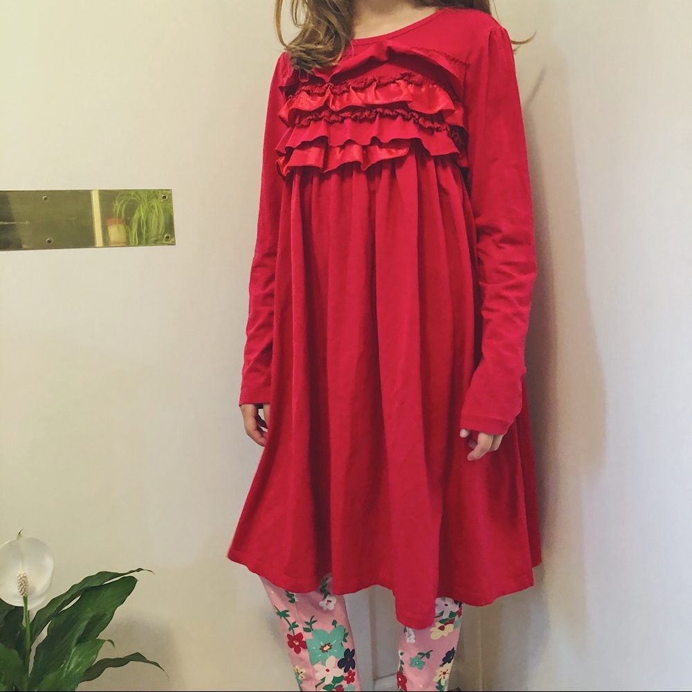 ⋒ gorgeous red dress